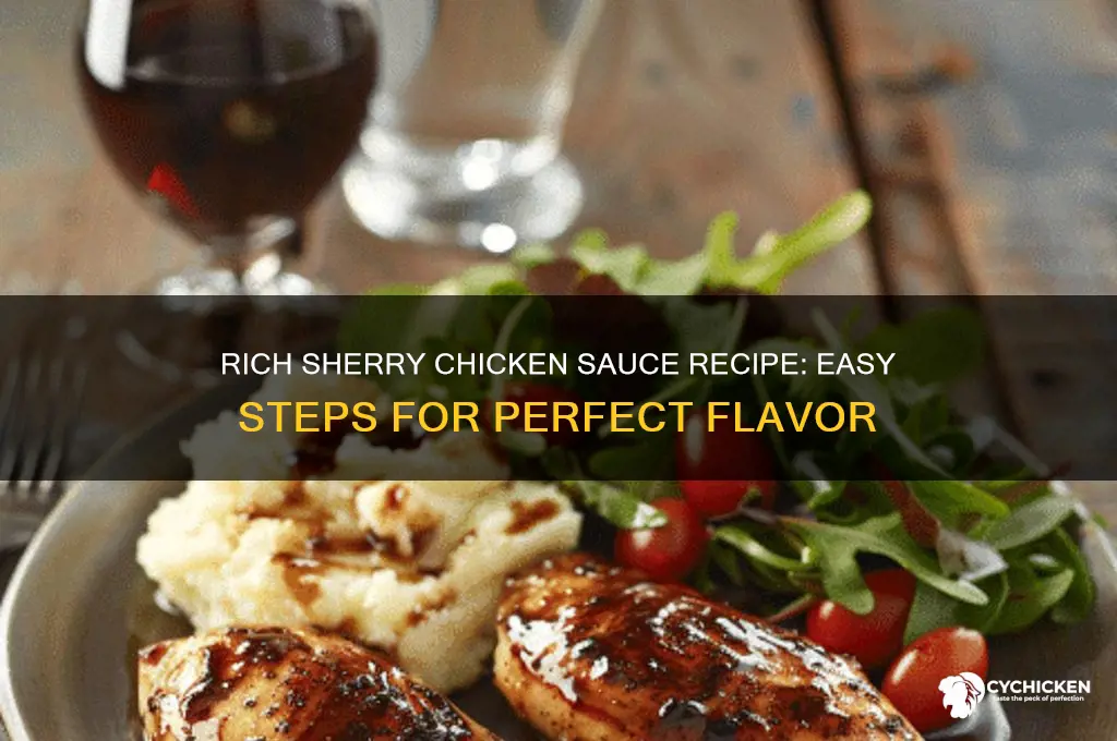 how to make sherry chicken sauce
