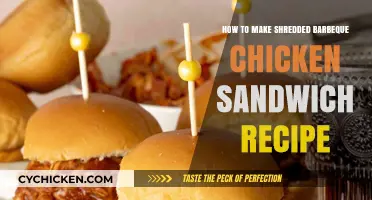 Easy Shredded BBQ Chicken Sandwich Recipe: Smoky, Tangy, and Delicious