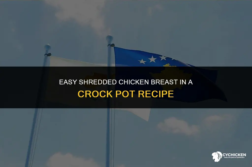 how to make shredded chicken breast in a crock pot