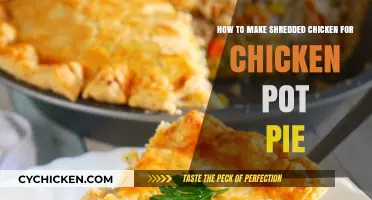Easy Shredded Chicken Recipe for Perfect Chicken Pot Pie