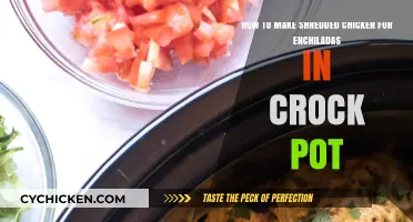 Easy Crock Pot Shredded Chicken for Enchiladas Recipe