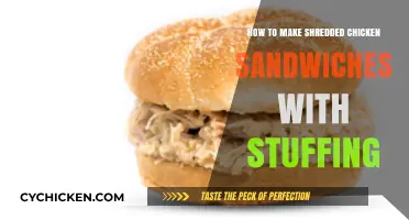 Easy Shredded Chicken Sandwiches with Homemade Stuffing Recipe Guide