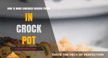 Easy Crock Pot Shredded Chicken Thighs Recipe for Busy Cooks
