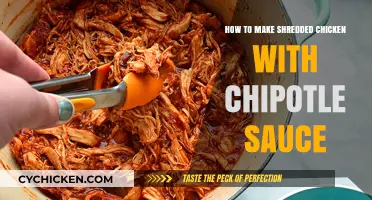 Spicy Shredded Chicken: Easy Chipotle Sauce Recipe for Flavorful Meals