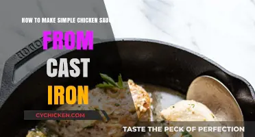 Easy Cast Iron Chicken Sauce Recipe: Simple Steps for Delicious Flavor
