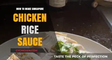 Perfect Singapore Chicken Rice Sauce: Easy Homemade Recipe Guide