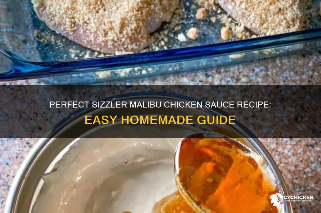 how to make sizzler malibu chicken sauce