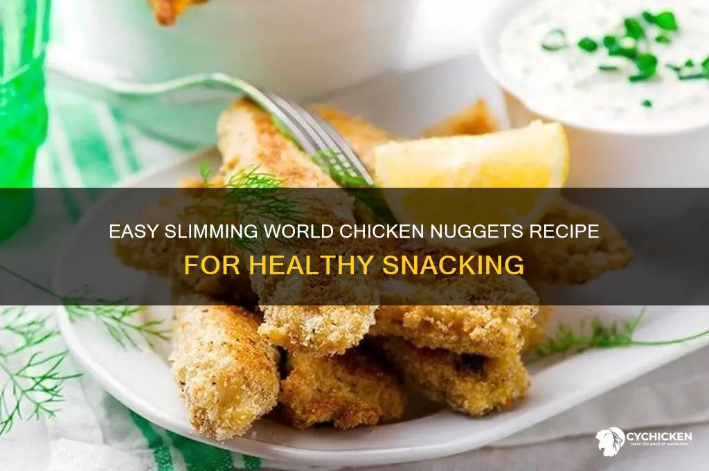 how to make slimming world chicken nuggets