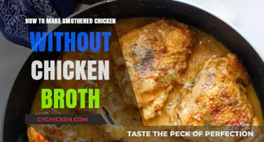 Delicious Smothered Chicken: A Broth-Free Recipe for Comfort Food Lovers
