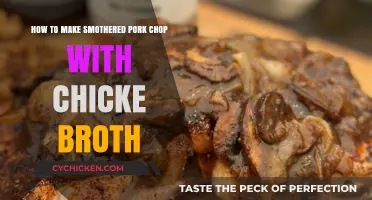 Savor the Flavor: Smothered Pork Chops in Rich Chicken Broth