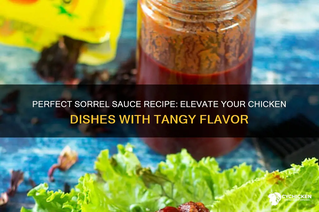 how to make sorrel sauce for chicken