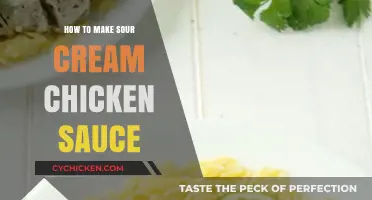 Creamy Sour Cream Chicken Sauce Recipe: Easy Homemade Cooking Guide