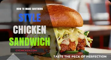 Southern Style Chicken Sandwich: Crispy, Juicy, and Perfectly Seasoned Recipe