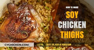 Easy Soy Chicken Thighs Recipe: Juicy, Flavorful, and Perfectly Glazed