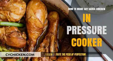 Pressure Cooker Soy Sauce Chicken: Quick, Juicy, and Flavorful Recipe
