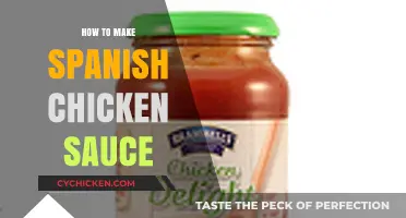 Easy Spanish Chicken Sauce Recipe: A Flavorful Step-by-Step Guide