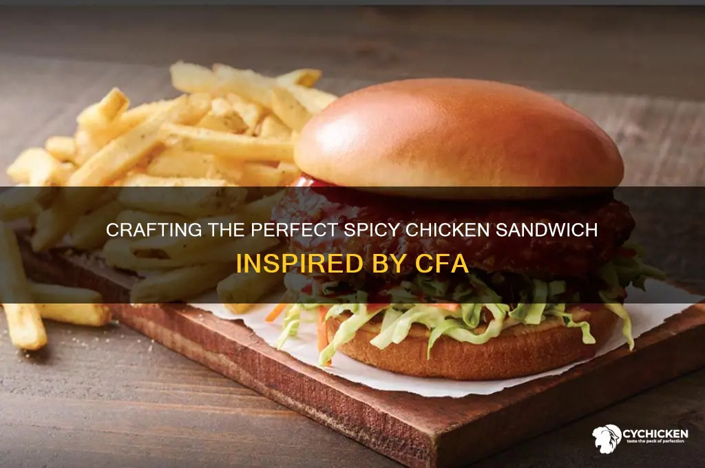 how to make spicy chicken sandwich from cfa