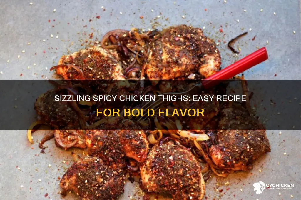 how to make spicy chicken thighs