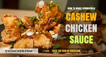 Mastering Springfield Cashew Chicken Sauce: Easy Homemade Recipe Guide