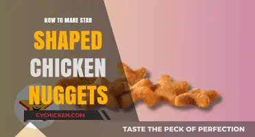 Creative Cooking: Easy Star-Shaped Chicken Nuggets Recipe for Kids
