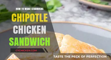 Recreate Starbucks' Chipotle Chicken Sandwich at Home: Easy Recipe Guide