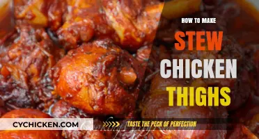 Perfectly Tender Stew Chicken Thighs: Easy Recipe for Flavorful Comfort Food