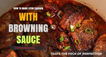 Perfectly Browned Stew Chicken: A Flavorful Caribbean-Style Recipe Guide
