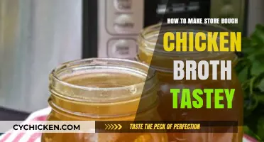 Elevate Your Store-Bought Chicken Broth: A Flavorful Transformation