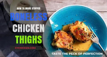 Juicy Stuffed Boneless Chicken Thighs: Easy Recipe for Flavorful Meals