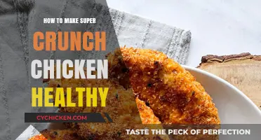 Crunchy Chicken Reinvented: A Healthy Twist on a Classic Favorite