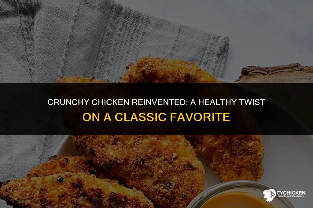 how to make super crunch chicken healthy