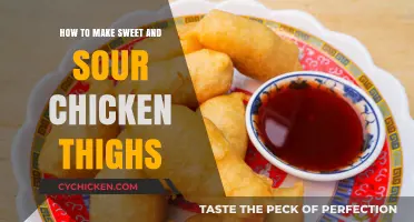 Perfectly Balanced Sweet and Sour Chicken Thighs Recipe Guide