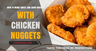 Easy Sweet and Sour Chicken Recipe Using Chicken Nuggets