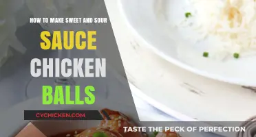 Delicious Sweet and Sour Chicken Balls: Easy Homemade Recipe Guide