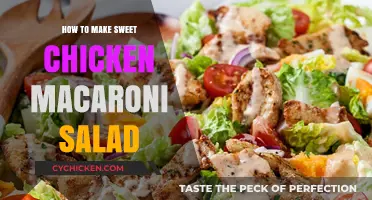 Delicious Sweet Chicken Macaroni Salad Recipe Revealed!