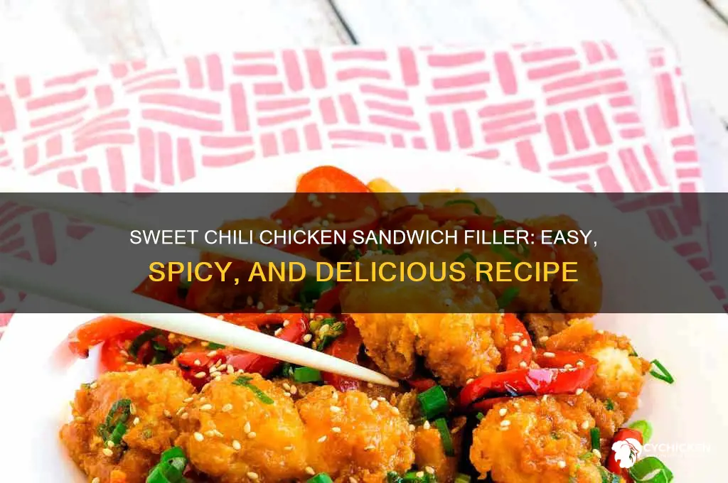 how to make sweet chili chicken sandwich filler