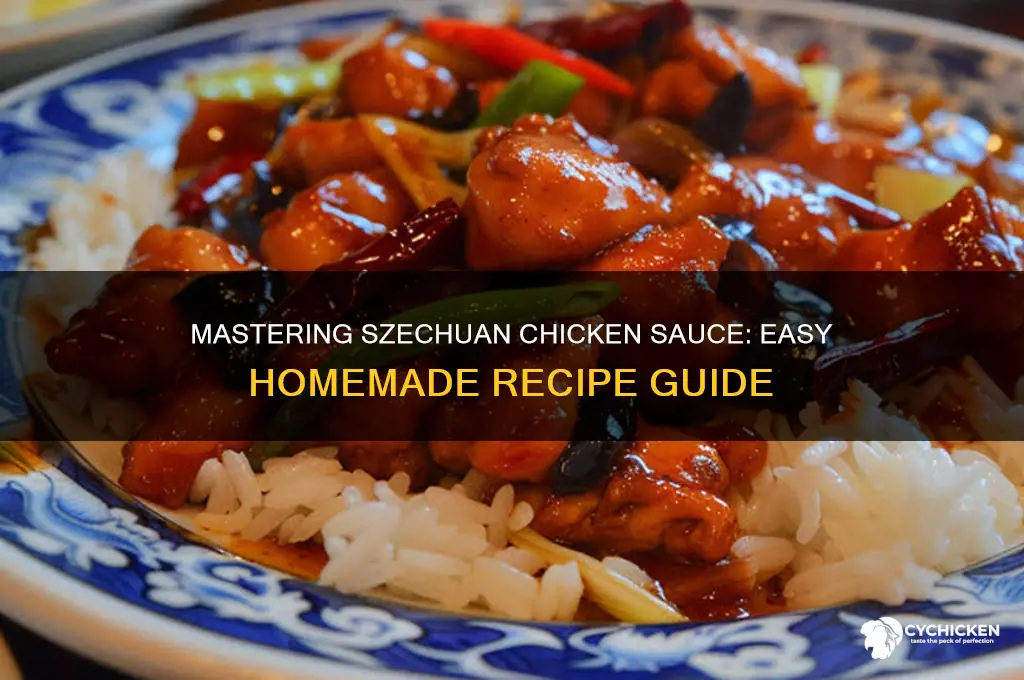 how to make szechuan chicken sauce