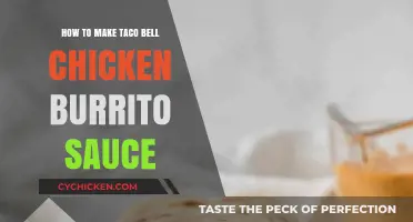 Recreate Taco Bell's Chicken Burrito Sauce at Home: Easy Recipe