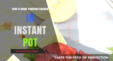 Instant Pot Tandoori Chicken: A Flavorful Twist on Tradition