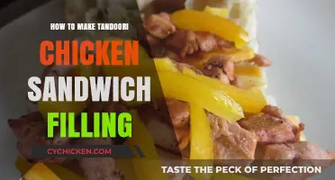 Spicy Tandoori Chicken Sandwich Filling: Easy Recipe for Flavorful Lunches