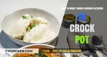 Slow-Cooked to Perfection: Tender Chicken Gizzards in a Crock Pot