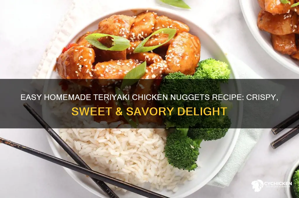 how to make teriyaki chicken nuggets