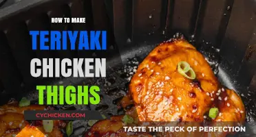 Easy Homemade Teriyaki Chicken Thighs Recipe: Juicy & Flavorful Delight