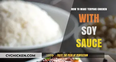 Delicious Teriyaki Chicken Recipe: Master Soy Sauce Marinade