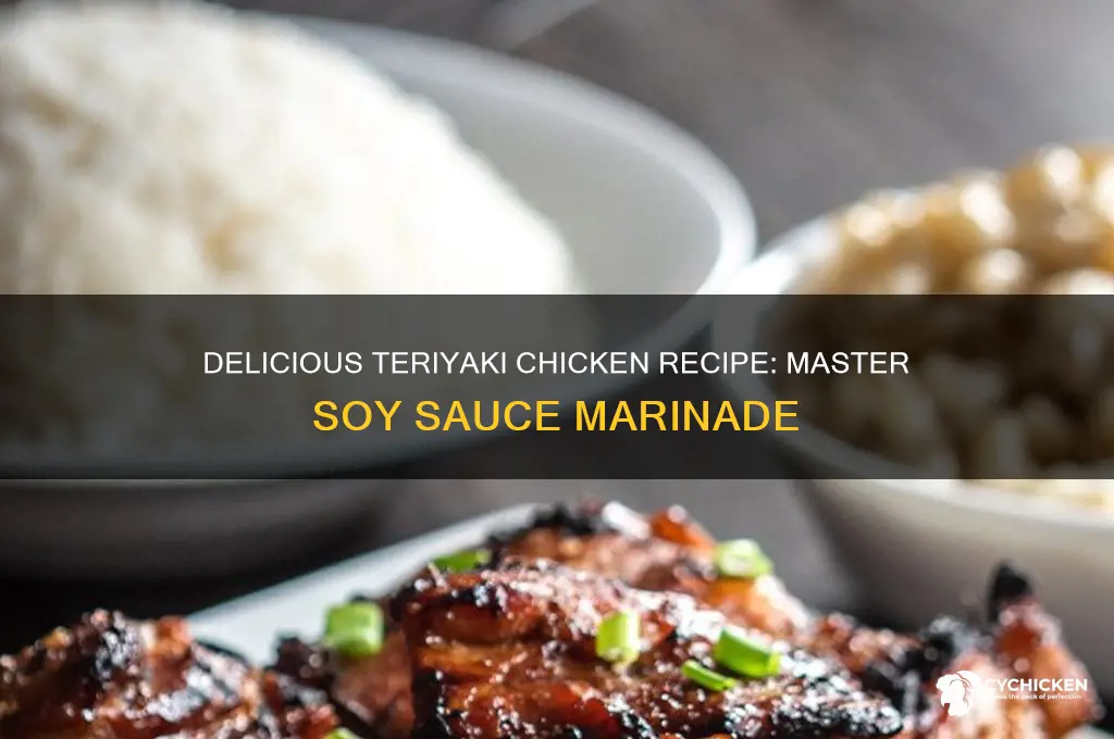 how to make teriyaki chicken with soy sauce