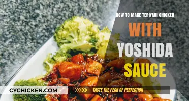 Delicious Teriyaki Chicken Recipe Using Yoshida Sauce: Easy Steps