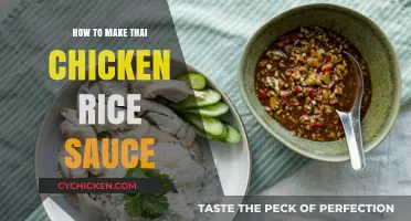 Authentic Thai Chicken Rice Sauce Recipe: Easy Homemade Flavor Guide