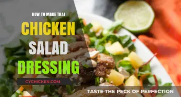 Crafting the Perfect Thai Chicken Salad Dressing: A Flavorful Guide