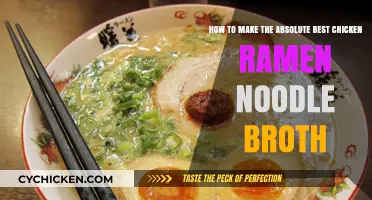 Mastering the Art of Chicken Ramen Noodle Broth Perfection