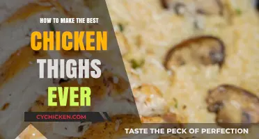 Perfectly Juicy Chicken Thighs: Master the Ultimate Cooking Technique